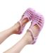 Square Sandals For Women, Summer Outdoor Casual Closed Toe Flat Hollow Roman Sandals, Beach Jelly Scented Shoes_vogvips.com