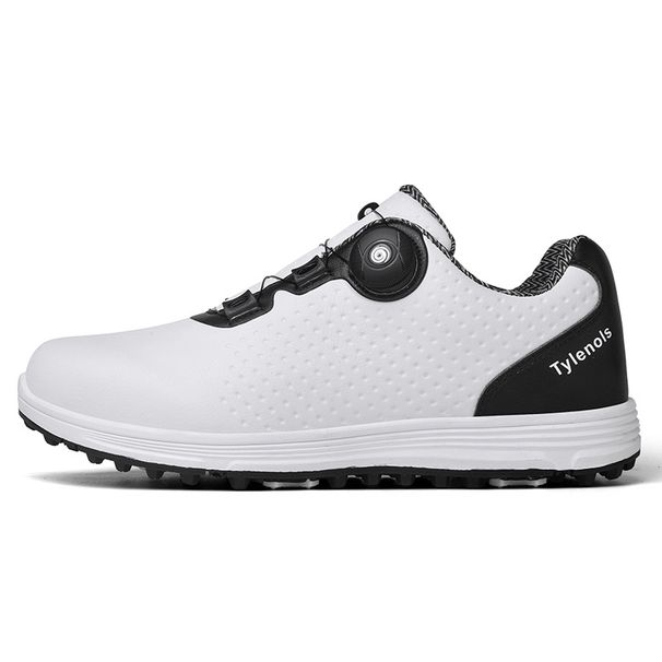Golf Shoes, Men's Waterproof Sports Shoes, Off Field Training Shoes, Anti Slip, Nail Free GOLF Casual Shoes_vogvips.com