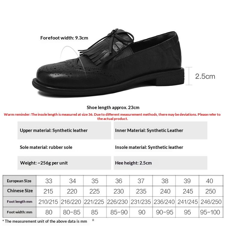 Cameido Women's Vintage Brogue Leather Shoes Oxford Shoes With Bow And Tassel For Spring_vogvips.com