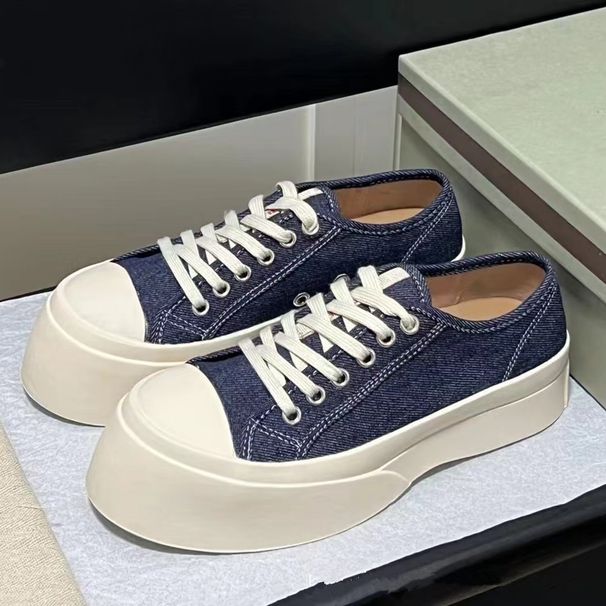 High Version 2025 Zhao Lusi Same Style Mary Jane Thick Soled French Leather Lace Up Big Toe Doll Shoes Single Shoe For_vogvips.com