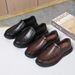Spring new thick soled feet comfortable business men's shoes_vogvips.com