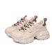 Wholesale Sports Women's Dad Shoes 2025 New Spring Autumn Genuine Leather Versatile Thick Sole Flat Soft Sole Casual Women's Shoes_vogvips.com