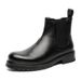 Retro Boots Lazy One-pedal Thick-soled Heightening Martin Boots Short Boots_vogvips.com