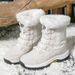 Women's Snow Boots With Thick Fleece Lining_vogvips.com