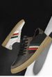 Casual Board Shoes Men's Color Matching Breathable Beef Tendon Sole White Shoes_vogvips.com