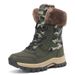 2025 New Velvet Camouflage Snow Boots Outdoor Anti Slip High Top Cotton Shoes Warm Boots_vogvips.com
