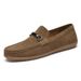 Leather Anti-velvet Leather Beanie Shoes Men's Casual Shoes Driver Shoes Large Size_vogvips.com