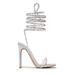 Heels Cross-border Shoes Wholesale European And American Style Large Size Snake-shaped Cross-strap Roman Women's_vogvips.com
