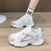 Dad's Women's Autumn/Winter New Thick Sole Sports Instagram Korean Edition Casual Versatile Breathable Running_vogvips.com