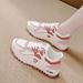 Plus Size Cross-Border Women's Sneakers 2025 Spring And Autumn New Casual Versatile Student Lightweight Shock-Absorbing_vogvips.com