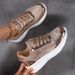 Moipheng Platfom Fo Women Gold Spakle Mesh Casual Sneakes Beathable Soft Ladies Lightweight Thick Soled Shoes_vogvips.com