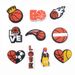 Basketball Series Cartoon Shoes Flower Shoe Buckle Personality All Match Basketball Lovers Garden Shoes Decorative Buckle Accessories_vogvips.com
