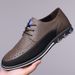 Euro Step Prince Large Size 53 Men's Casual Big Foot 52 Brogue 50 Business Fashion Comfortable Leather Shoes 48_vogvips.com