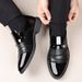 2025 New Shiny Leather Men's Casual Business Formal Large Size Versatile Mirror Shoes_vogvips.com