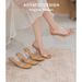 MTX Sheepskin Version ~ Ultra Soft Crystal Heel Sandals 2025 Summer New Transparent Strap Square Toe High Heels_vogvips.com