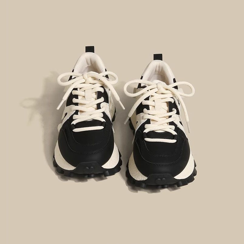2026 Spring Versatile Thick-Soled Sports Casual Dad Shoes New Fashionable Lightweight Forrest Gump Sneakers For Campus_vogvips.com