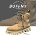 Martin Boots Men's Couple Warm And Heightened Big Head High-top Tooling Boots Boots_vogvips.com