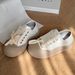 White Board New Casual Thick Soled Bread Spring And Summer Versatile Sports Shoes, Women's_vogvips.com