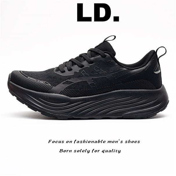 2026 Spring Trendy Sports Style Mesh New Shoes For Men, Breathable, Shock-Absorbing, Thick-Soled, Trendy, Versatile_vogvips.com