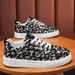 Men's Shoes Canvas Shoes Men's Korean Version Versatile Platform White Shoes Sports And Leisure Shoes Board Shoes_vogvips.com