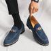 Euro Step 2025 British Style Men's New Suede Slip-On Casual Large Size Loafers_vogvips.com