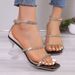New Sexy Fashion Rhinestone Transparent Thin With High Heel Sandals_vogvips.com