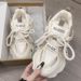 Trendy Dad Sneakers Women 2025 New Thick-Soled Height-Increasing Slimming Versatile Casual Sports Shoes For Students_vogvips.com