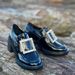 New Patent Leather Loafers Square Buckle Small Leather Shoes For Women Real Leather Inner Heightening Single Shoes Style Casual Shoes_vogvips.com