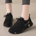 Women's Coconut Shoes Summer Mesh Shoes Flyknit Breathable Mesh Sneakers Sports Shoes Casual Running Shoes Trendy Walkin_vogvips.com