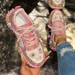Designer Women's Sneakers Fashion Luxury Rhinestone Ladies 2025 New Outdoor Platform Female Sports Shoes Vulcanize_vogvips.com