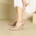 MTX 1088-15 Waterproof Platform Single Shoes 2025 Wom's Summer New Thin Heels Hollow Pointed Toe High Heel Sandals For_vogvips.com