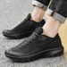 Waterproof And Shock-absorbing Men's Low-top Outdoor Sports Jogging Men's Shoes With Running Shoes_vogvips.com