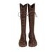 Long Women's Over-the-Knee Student Riding High Thick Legs 2025 New Martin Boots Autumn Winter_vogvips.com