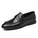 Euro Step Loafers 2025 Early Autumn New British Fashion Slip-On Business Casual Lazy Leather Shoes Men_vogvips.com