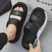 Men’s Shoes Slippers For Men New Summer Outdoor Leisure Sports Wear Resistant Non Slip Home Two Way Wear Soft Bottom Shit Feeling Sandals_vogvips.com