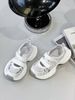Dad's Women's Sandals 2025 Summer New Mh Breathable Hollow Velcro Lightweight Height Increasing Sports And Leisure_vogvips.com
