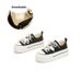 Double Lace Canvas 2026 Spring New Versatile Thick Sole Sneakers Comfortable Casual Single Sports Shoes For Women_vogvips.com
