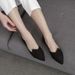 High Quality Leather Single In Spring Instagram With Soft Surface, Fashionable Flat Sole And Anti Slip Bean Shoes_vogvips.com