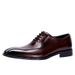 British leather men's shoes business dress pointy wipe color Oxford shoes soft sole pass Office shoes_vogvips.com