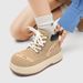 Autumn New Q Version Chunky Martin For Men And Women Thick Sole Height Increasing Yellow Men's Workwear Couple Short_vogvips.com