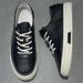 Pure Cowhide Simple White Genuine Breathable Sneakers Korean Version Versatile Trendy Leather Soft Sole Men's Shoes_vogvips.com