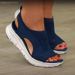 Mesh Women Female Summer 2025 Classic Breathable Slip On Sport Sandals Open Toe Platform Shoes Zapatillas De Mujer_vogvips.com