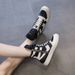 Men's Shoes Genuine Leather Couple Casual Shoes Street Dance Shoes 20 Autumn And Winter Thick Bottom Korean Version High Top Personality Short Boots_vogvips.com