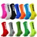Performance Football Socks – Anti-Slip Silicone Grip, Quick-Dry & Cushioned Terry Sole – Unisex Mid-Crew Sports Socks For Soccer, Running & Training_vogvips.com