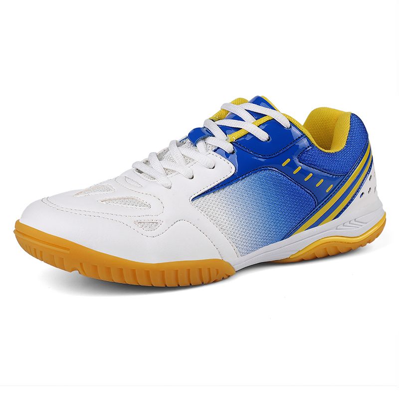 Unisex Trendy Professional Volleyball Badminton Tennis Shoes Comfy Non Slip Durable Lace Up Rubber Sole Couple Shoes_vogvips.com