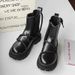 European Warm Series Shoes 2025 Spring New British Style Versatile Casual Men's Thick-Soled Leather Waterproof Wear-Resistant High-Top Martin_vogvips.com