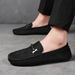 88523 Comfortable Flat Bean Anti Velvet Leather, New Style, Le Fu Shoes, One Step Lazy Casual Men's Shoes_vogvips.com