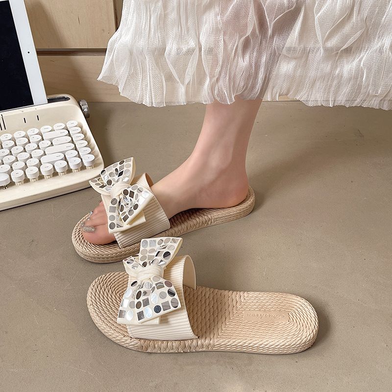 Womens Summer Thick Sole Flat Sandals Vacation Style Beach Sandals All Day Comfort Perfect For Skirts Pairing Suit For Beach And Water Activities_vogvips.com