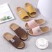 Breathable Flax Slippers Women Men Indoor Mute Slipper Anti-slip Lovers House Floor Shoes Soft Ladies Summer Home Slides_vogvips.com