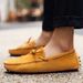 Men’s Shoes Summer Hot Selling Frosted Genuine Leatherr Hot Breathable Slip On Large Size Men's Casual All Match Loafers_vogvips.com